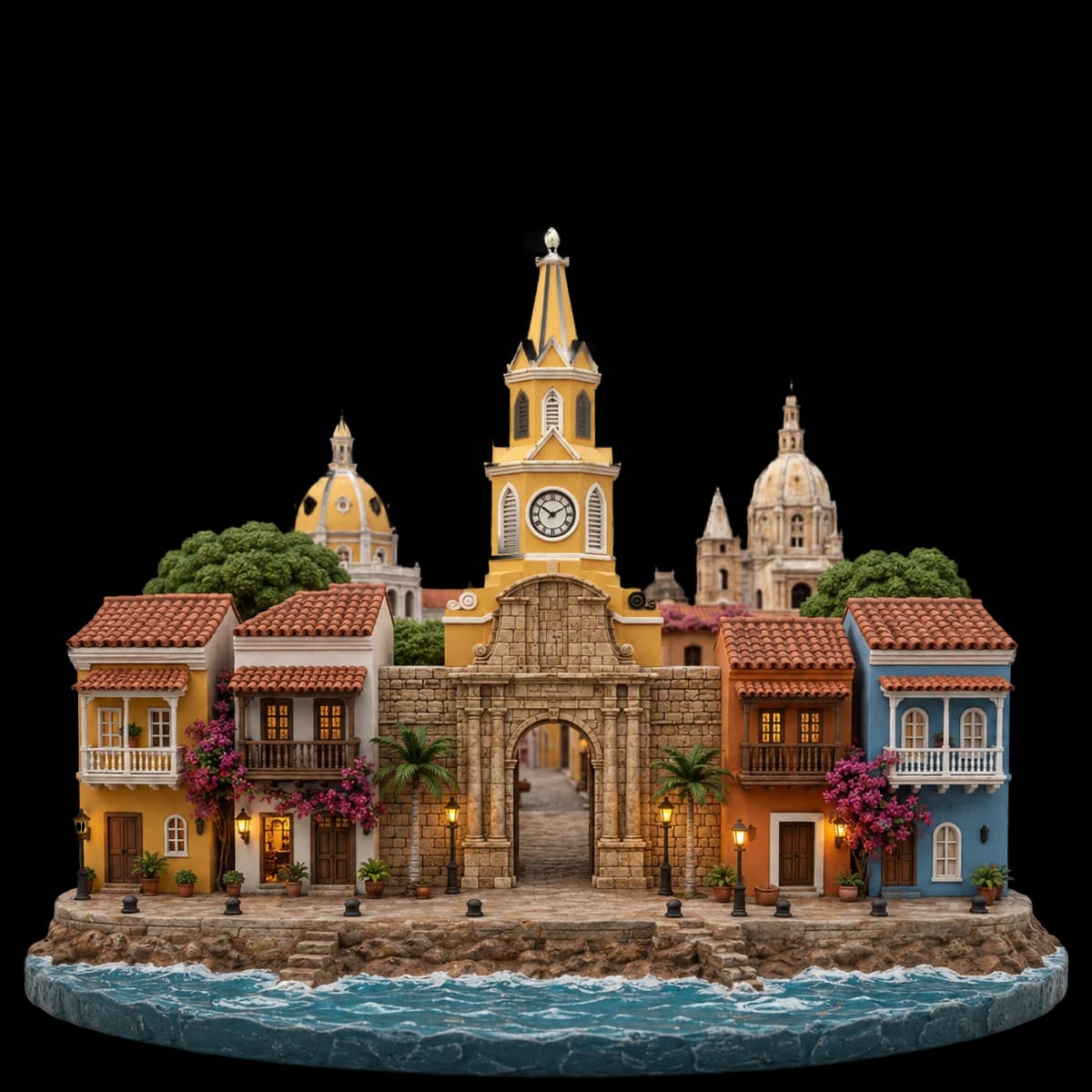 Cartagena diorama
