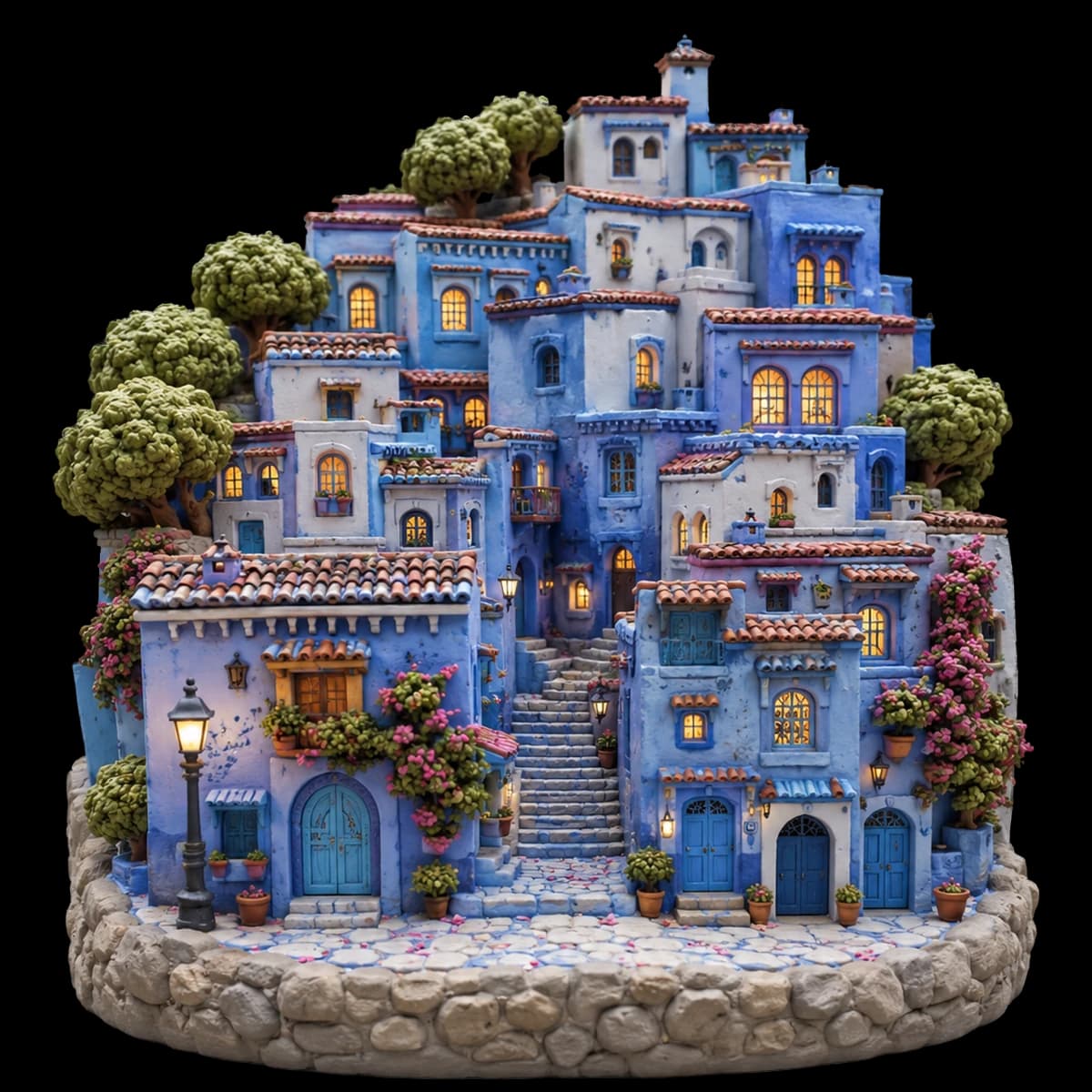 Chefchaouen diorama