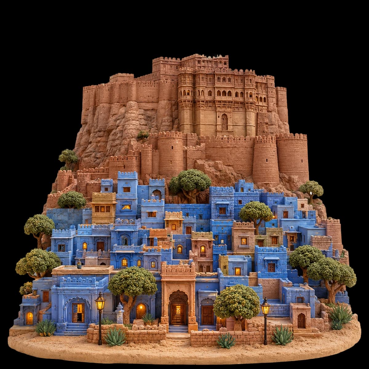 Jodhpur diorama