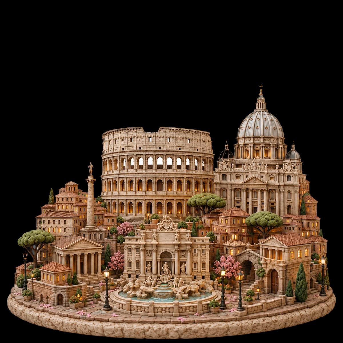 Rome diorama