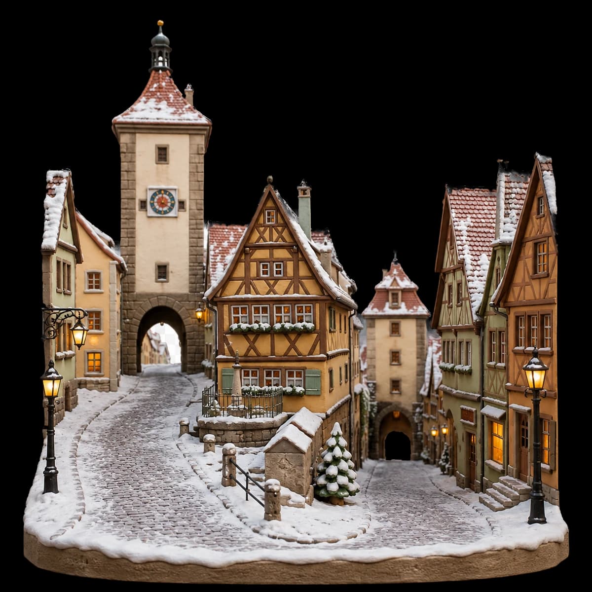 Rothenburg diorama