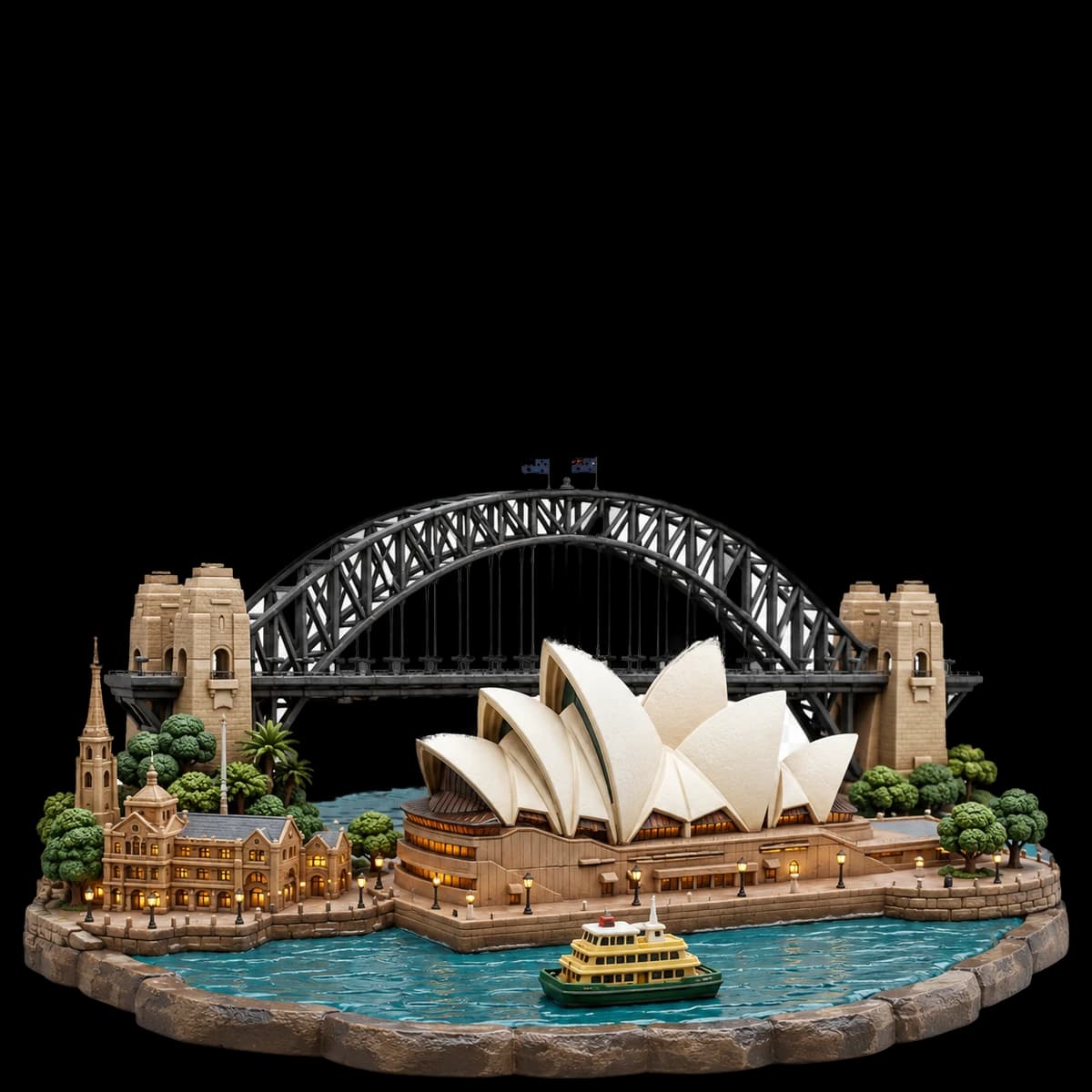 Sydney diorama
