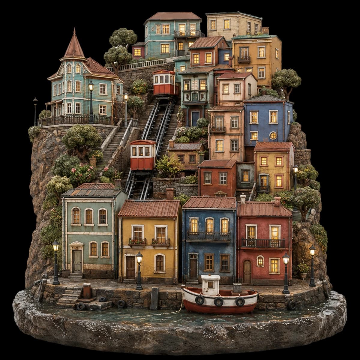 Valparaíso diorama