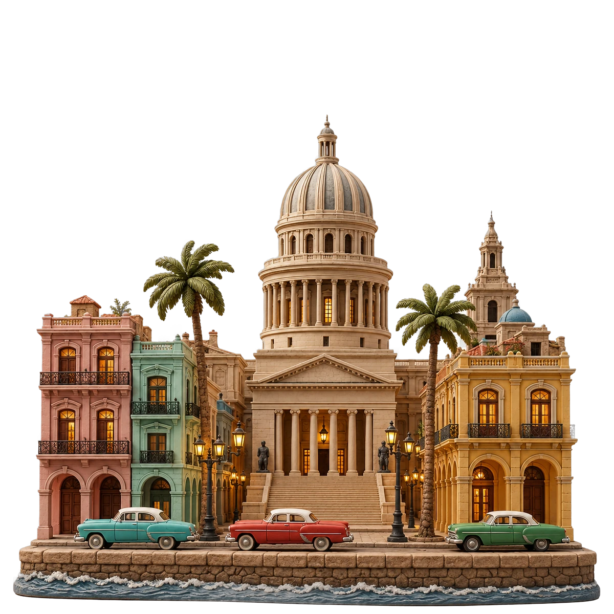 Havana fridge magnet