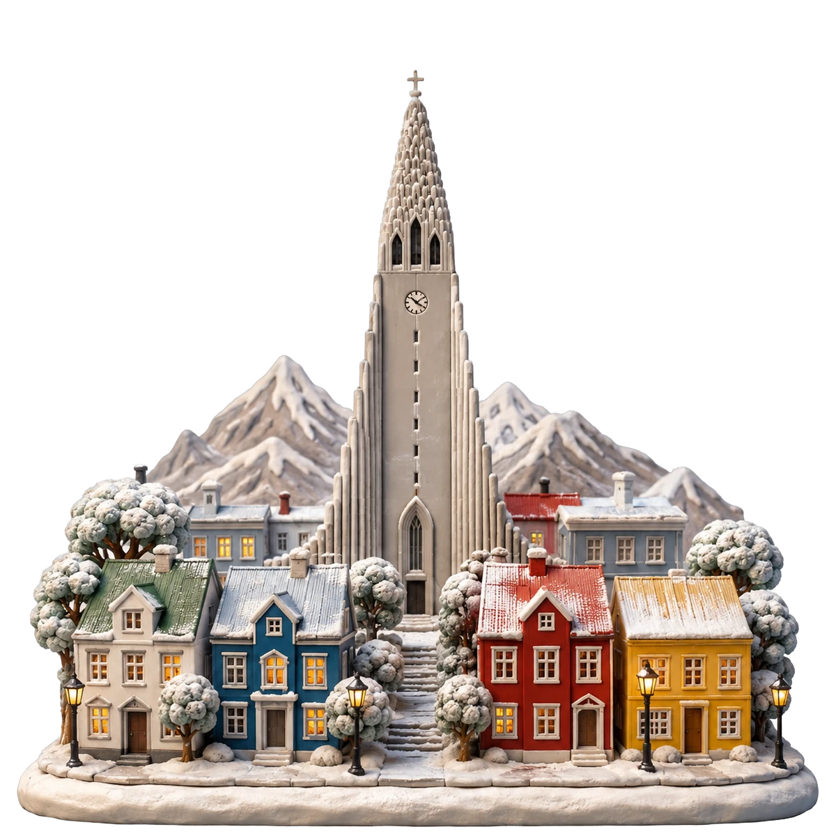 Reykjavík fridge magnet
